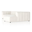 Four Hands Langham Channeled 3-Piece Sectional
