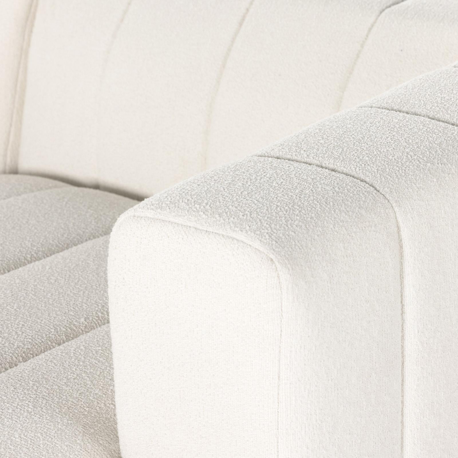 Four Hands Langham Channeled 3-Piece Sectional