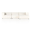 Four Hands Langham Channeled 3-Piece Sectional
