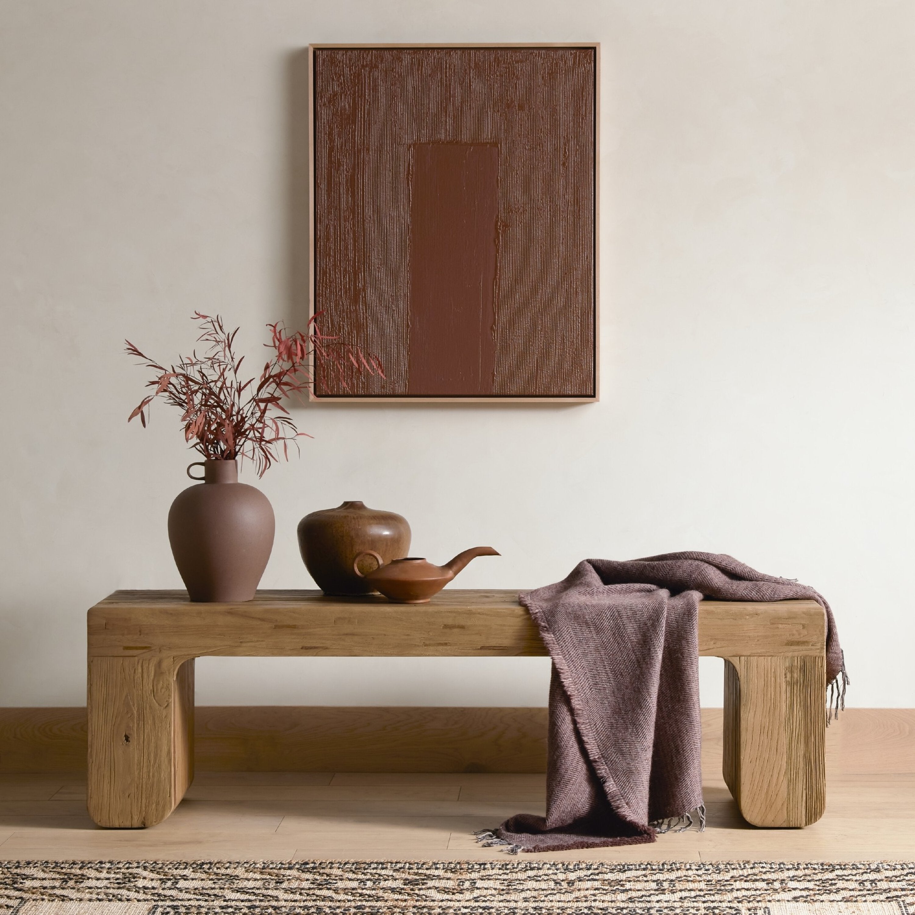 Four Hands Merrick Accent Bench