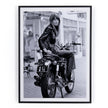 Françoise Hardy On Bike By Getty Images