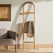 Arched Ladder-Natural Brown Teak
