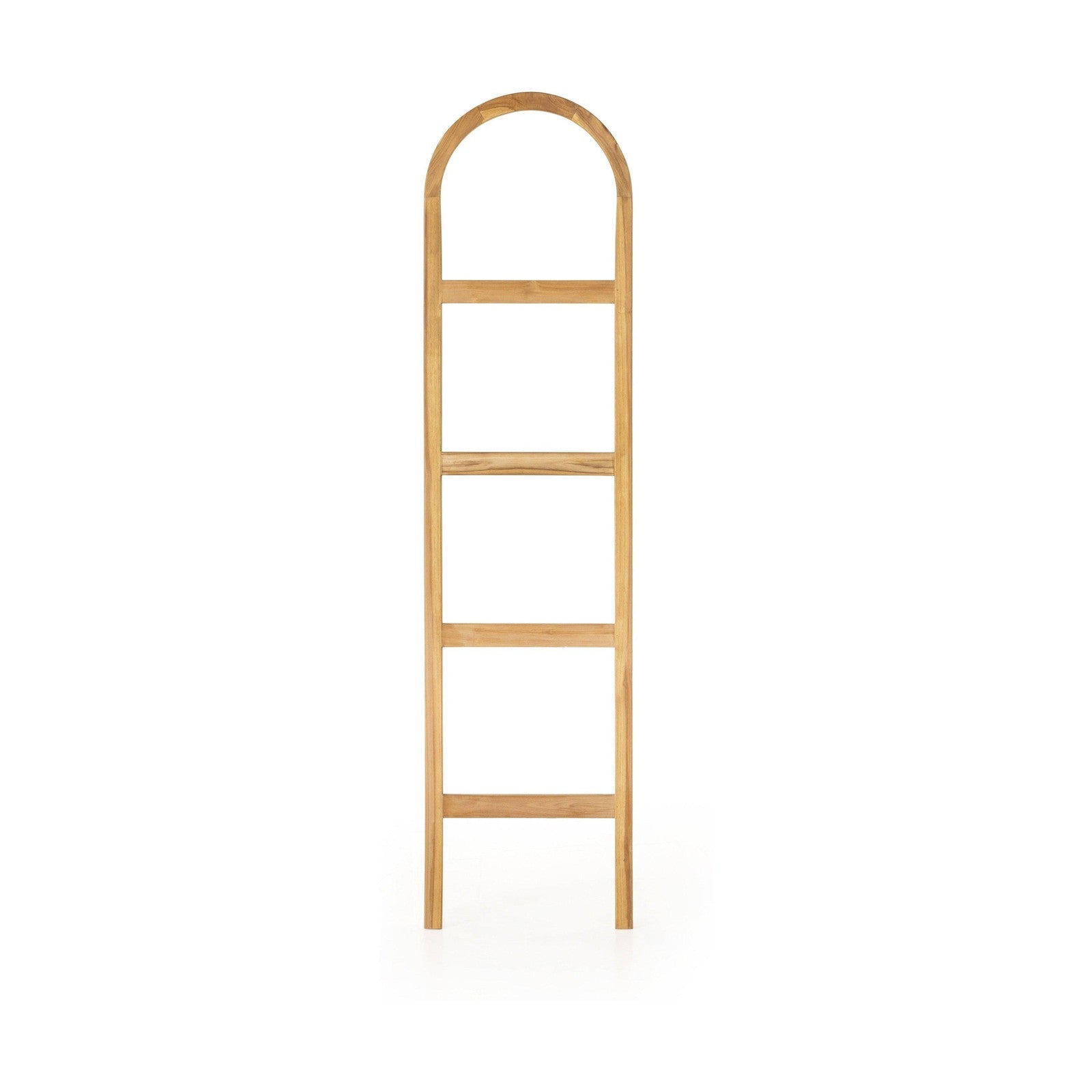 Arched Ladder-Natural Brown Teak
