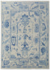 Feizy Karina 69G7F Rug in Ivory/Blue