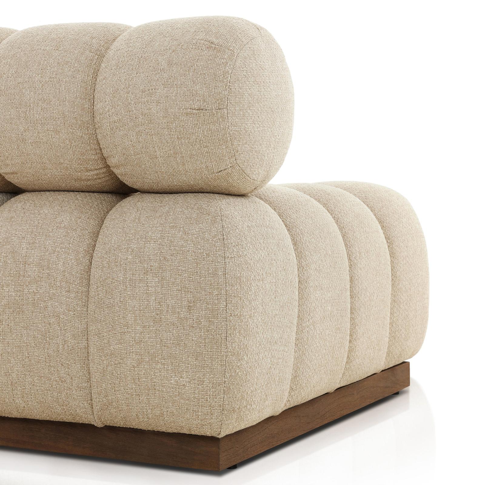 Roma Outdoor 4 PC Sectional with Ottoman