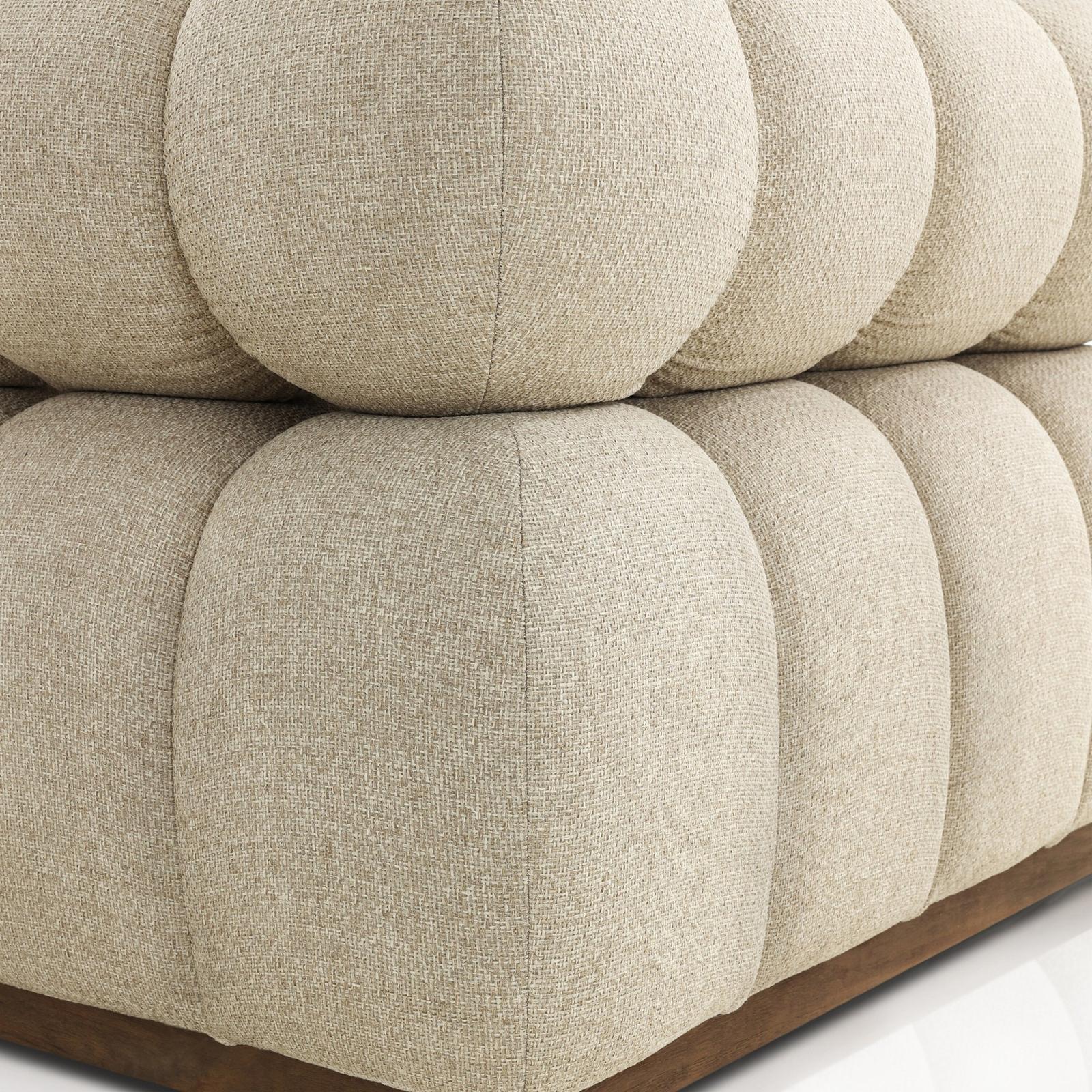 Roma Outdoor 4 PC Sectional with Ottoman