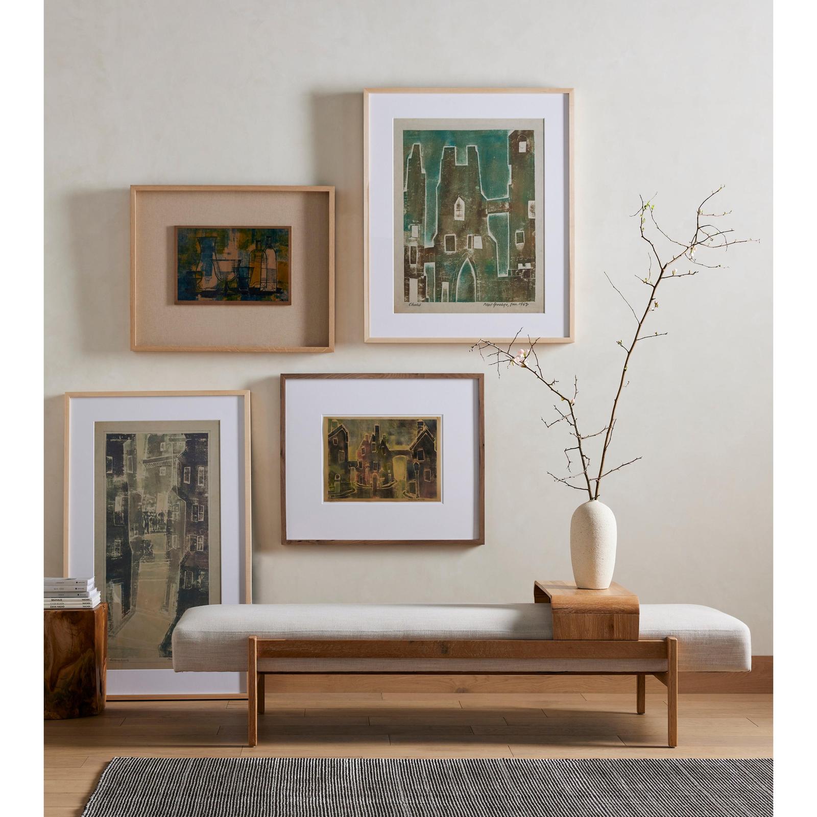 Teak Square Stool - Teak Root