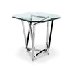 Magnussen Home Lenox Square Acadia White Octagonal End Table