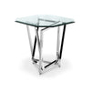 Magnussen Home Lenox Square Acadia White Octagonal End Table