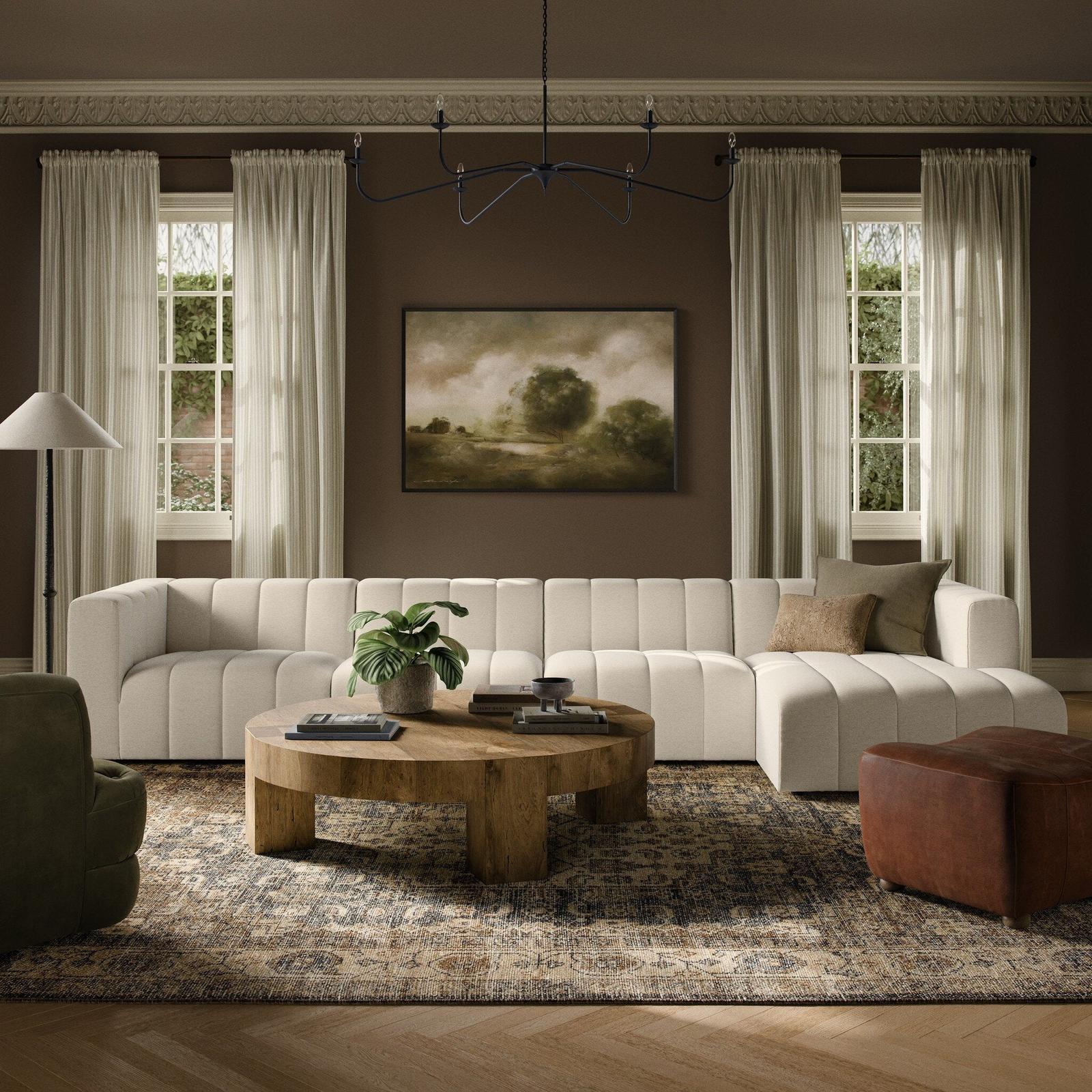 Langham Channeled 4-Piece Sectional