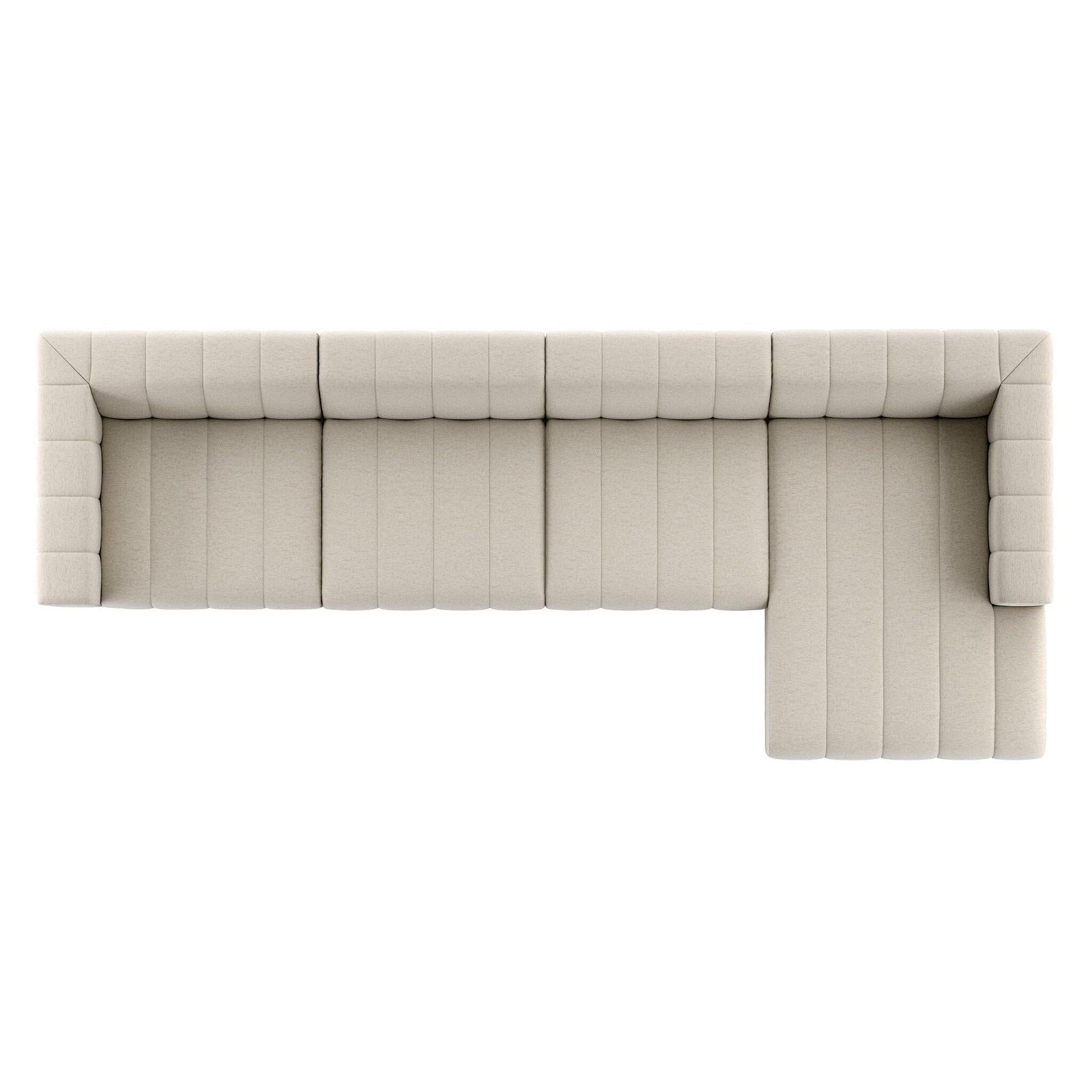 Langham Channeled 4-Piece Sectional