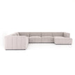 Four Hands Langham Channeled 6-Piece Sectional