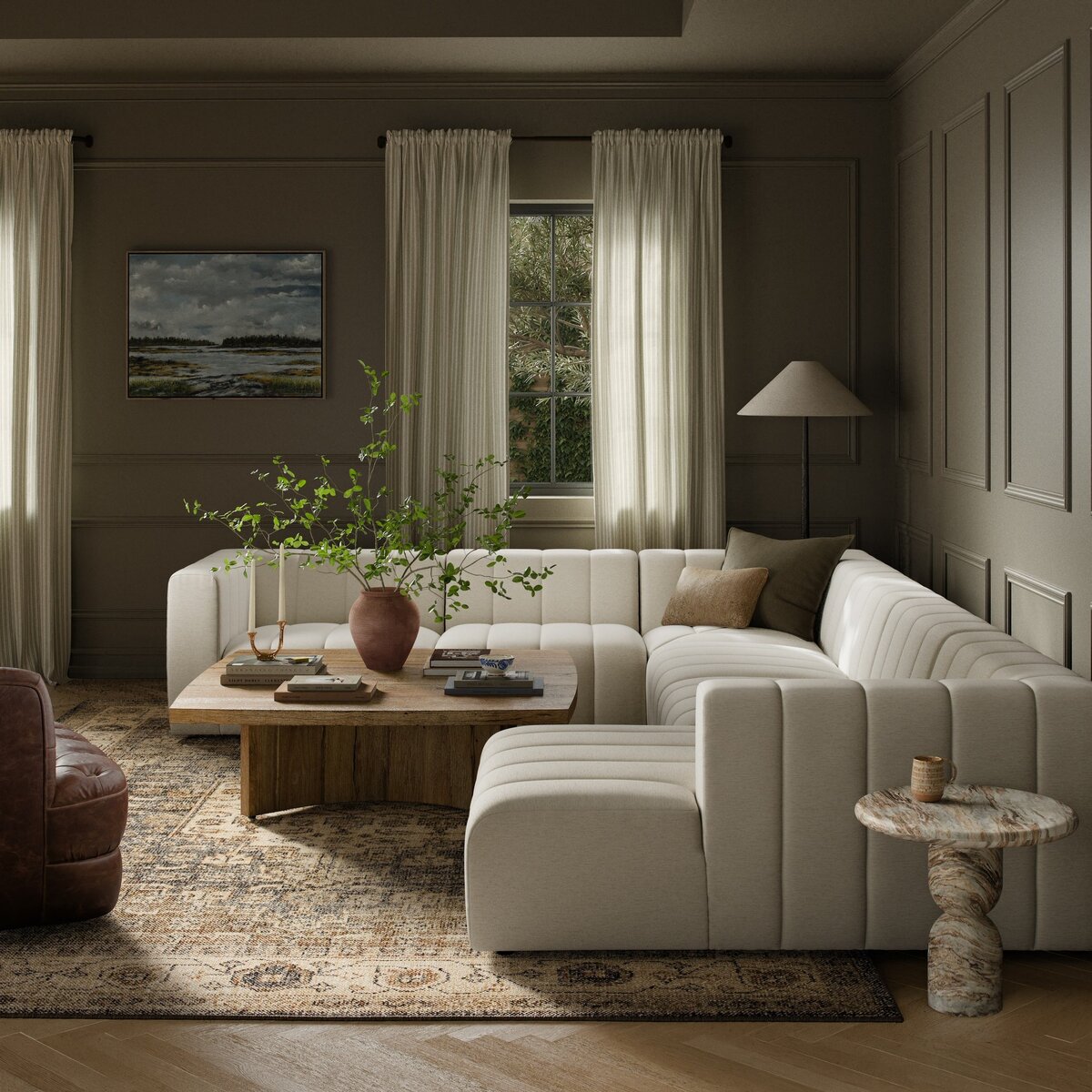 Langham Channeled 6-Piece Sectional