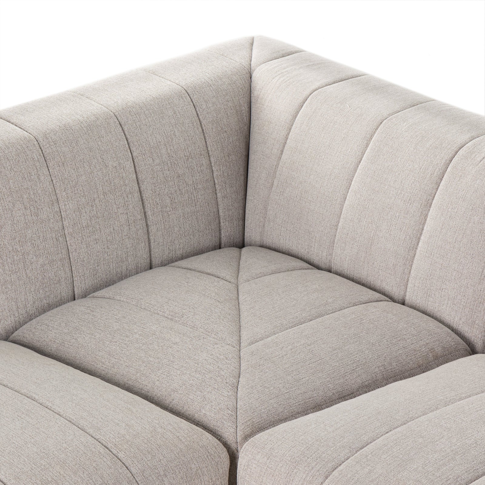 Four Hands Langham Channeled 5-Piece Sectional Right Chaise