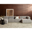Four Hands Langham Channeled 5-Piece Sectional Right Chaise