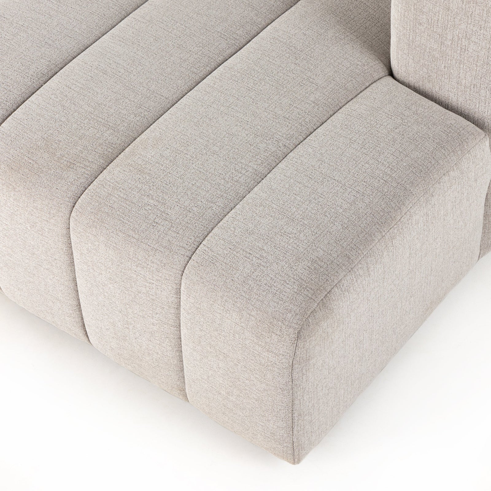 Four Hands Langham Channeled 5-Piece Sectional Right Chaise