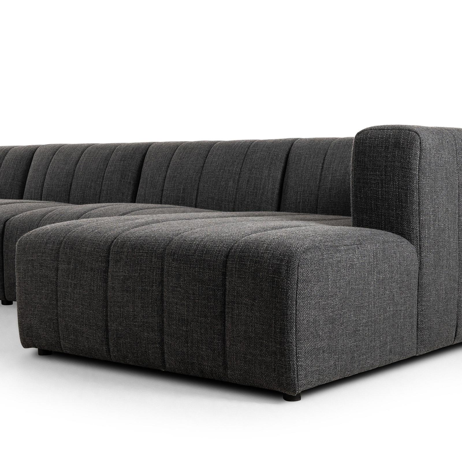 Four Hands Langham Channeled 5-Piece Sectional