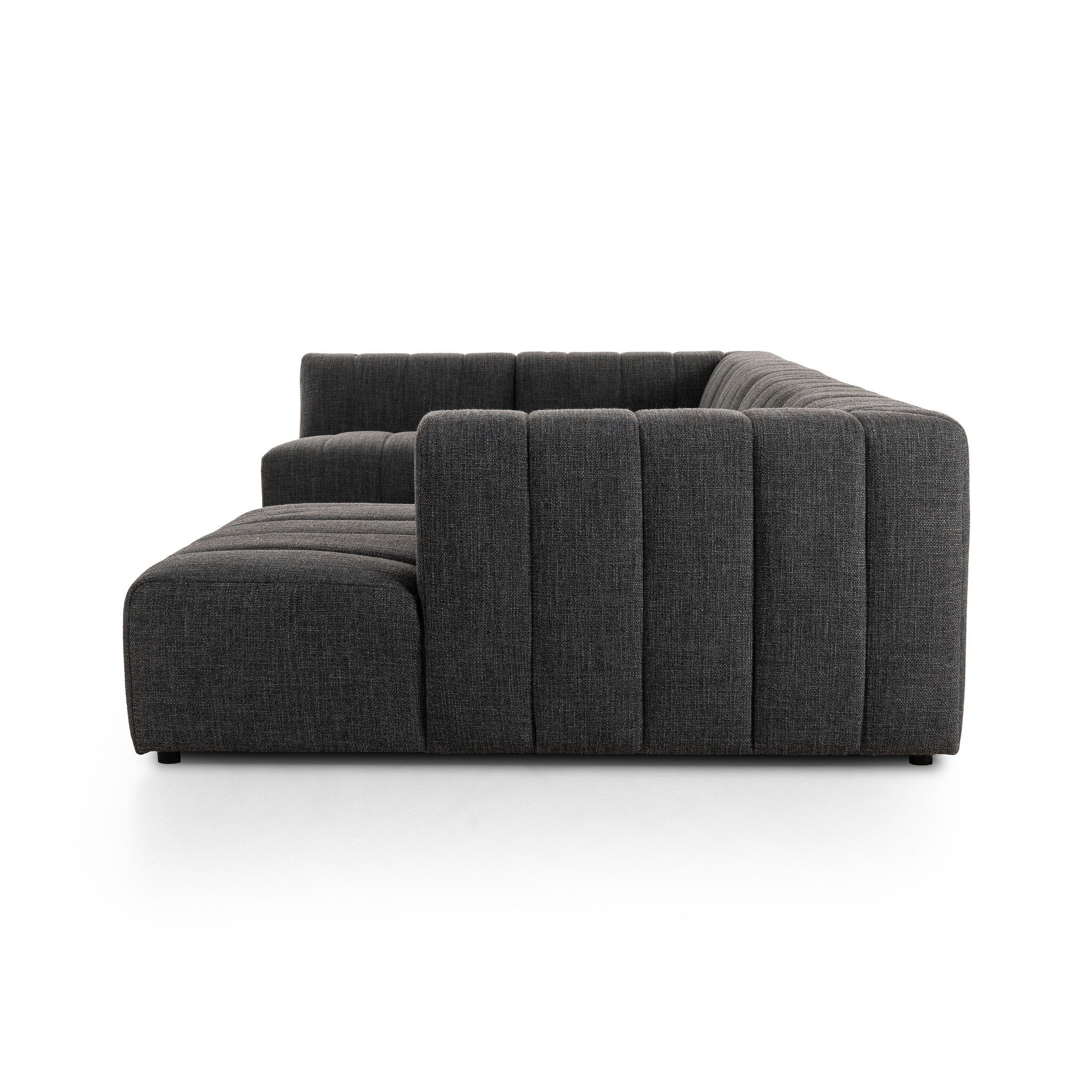 Four Hands Langham Channeled 5-Piece Sectional Right Chaise