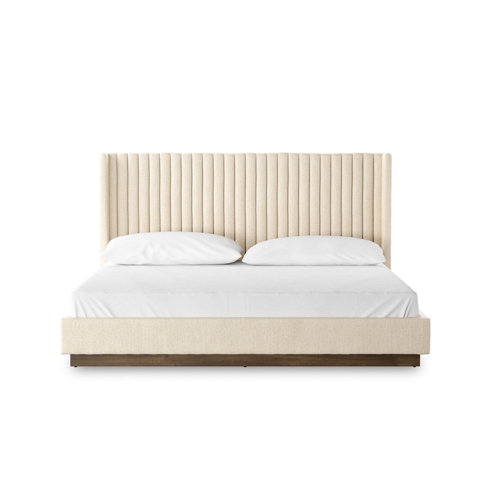 Four Hands Montgomery Bed Thames Cream