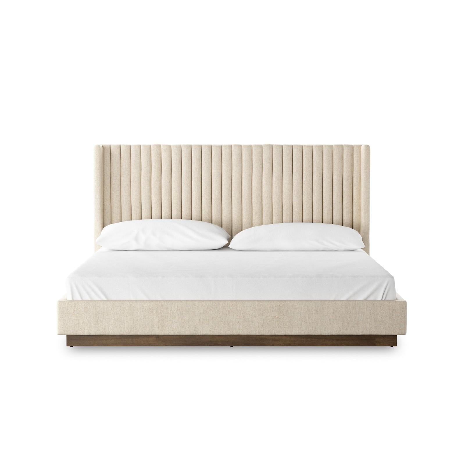 Four Hands Montgomery Bed Thames Cream