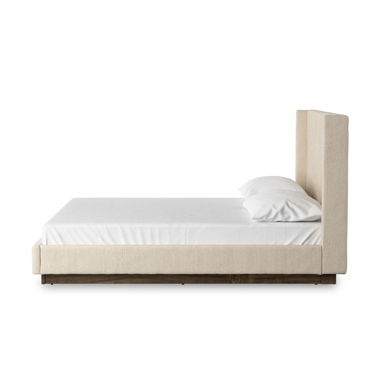 Four Hands Montgomery Bed Thames Cream