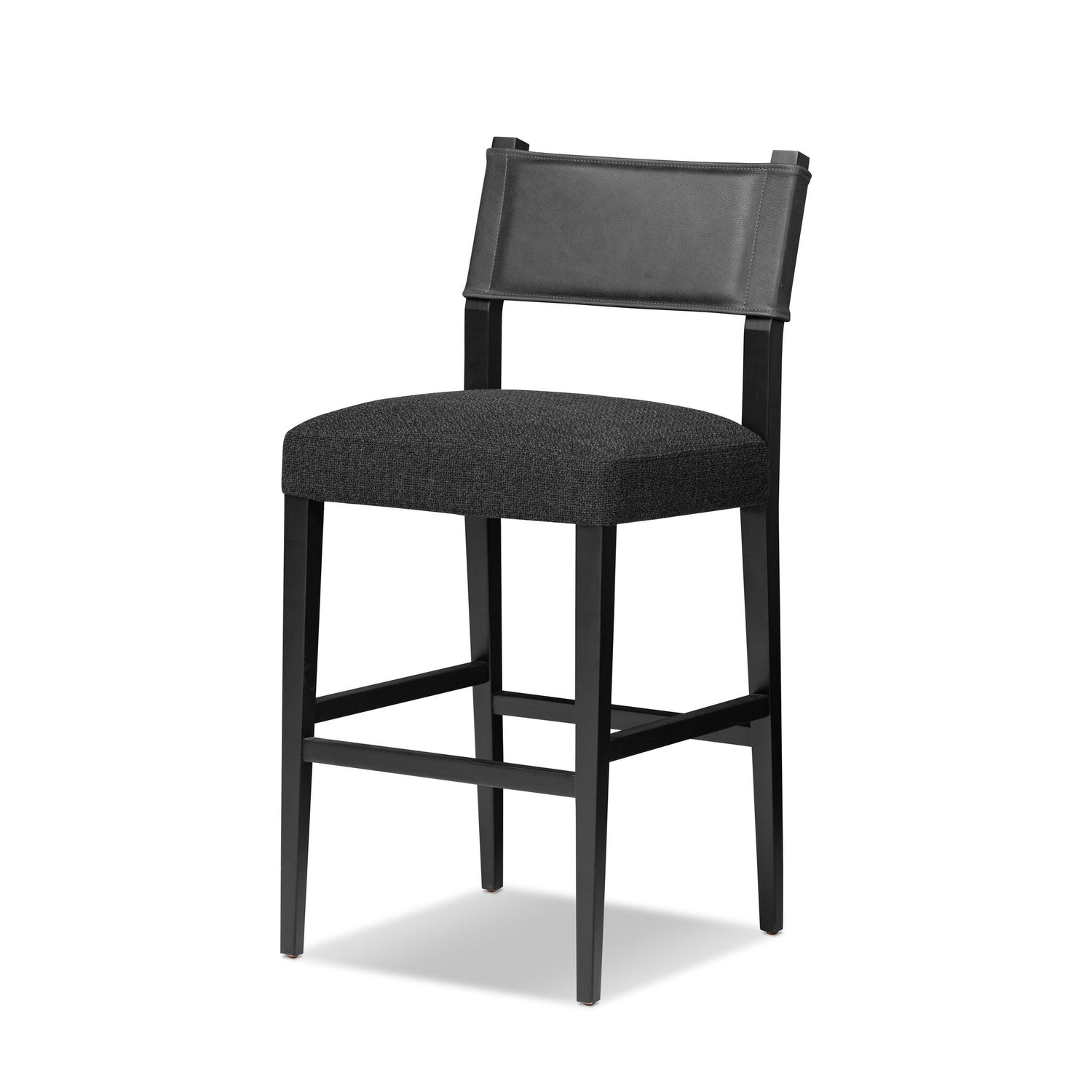 Four Hands Ferris Bar + Counter Stool Gibson Black