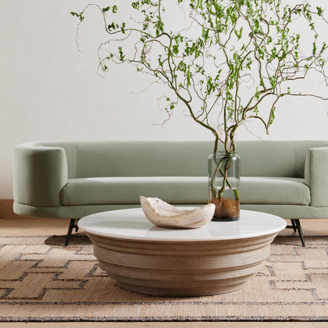 Four Hands Cardwell Stone Coffee Table