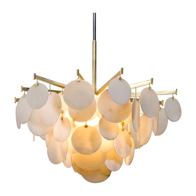 Corbett Serenity 1 Light Gold Leaf Chandelier Ceiling Light
