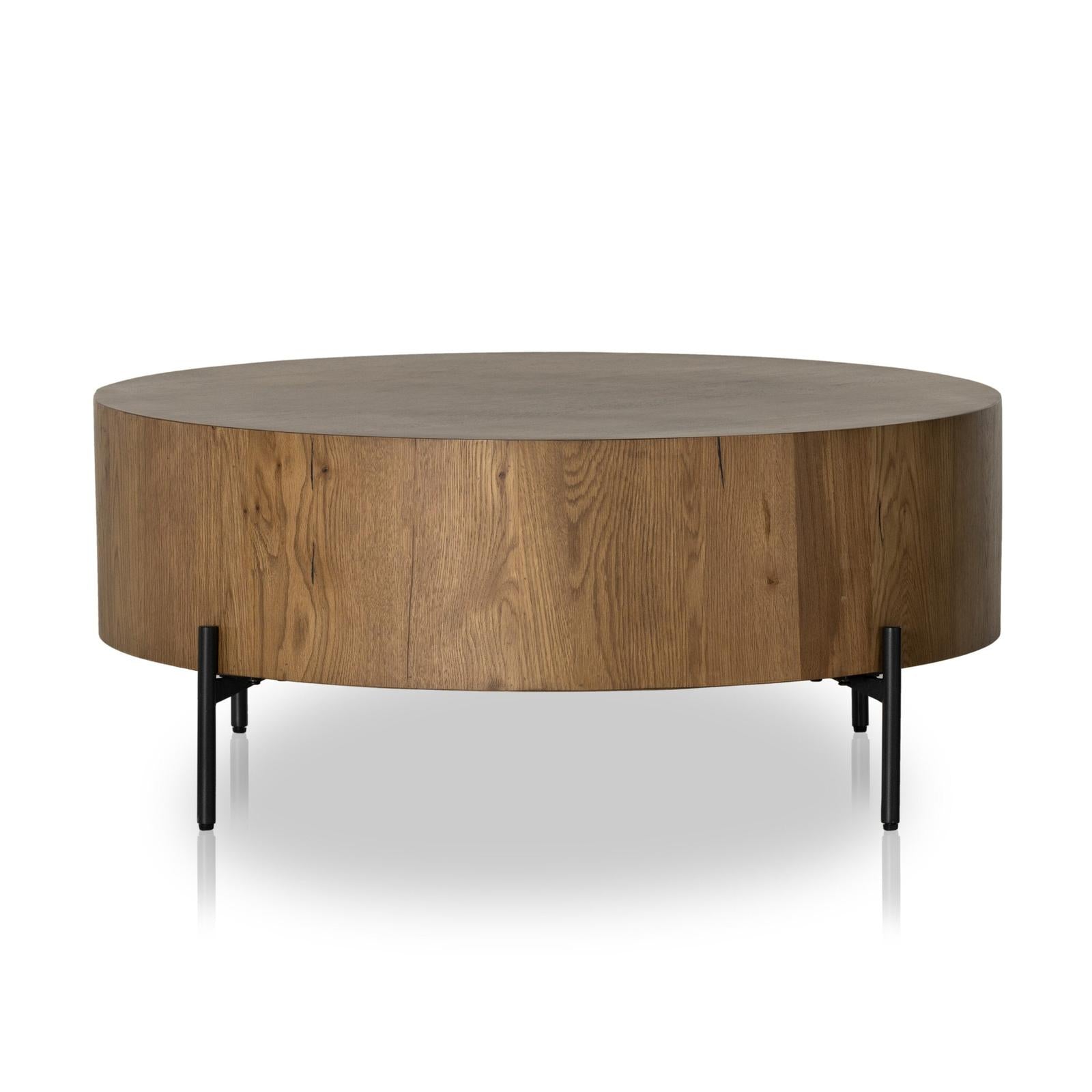 Four Hands Eaton Drum Coffee Table