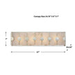 Uttermost Rene 4 Light Swirl Glass Vanity