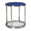 Artistica Home Signature Designs Ultramarine Round End Table