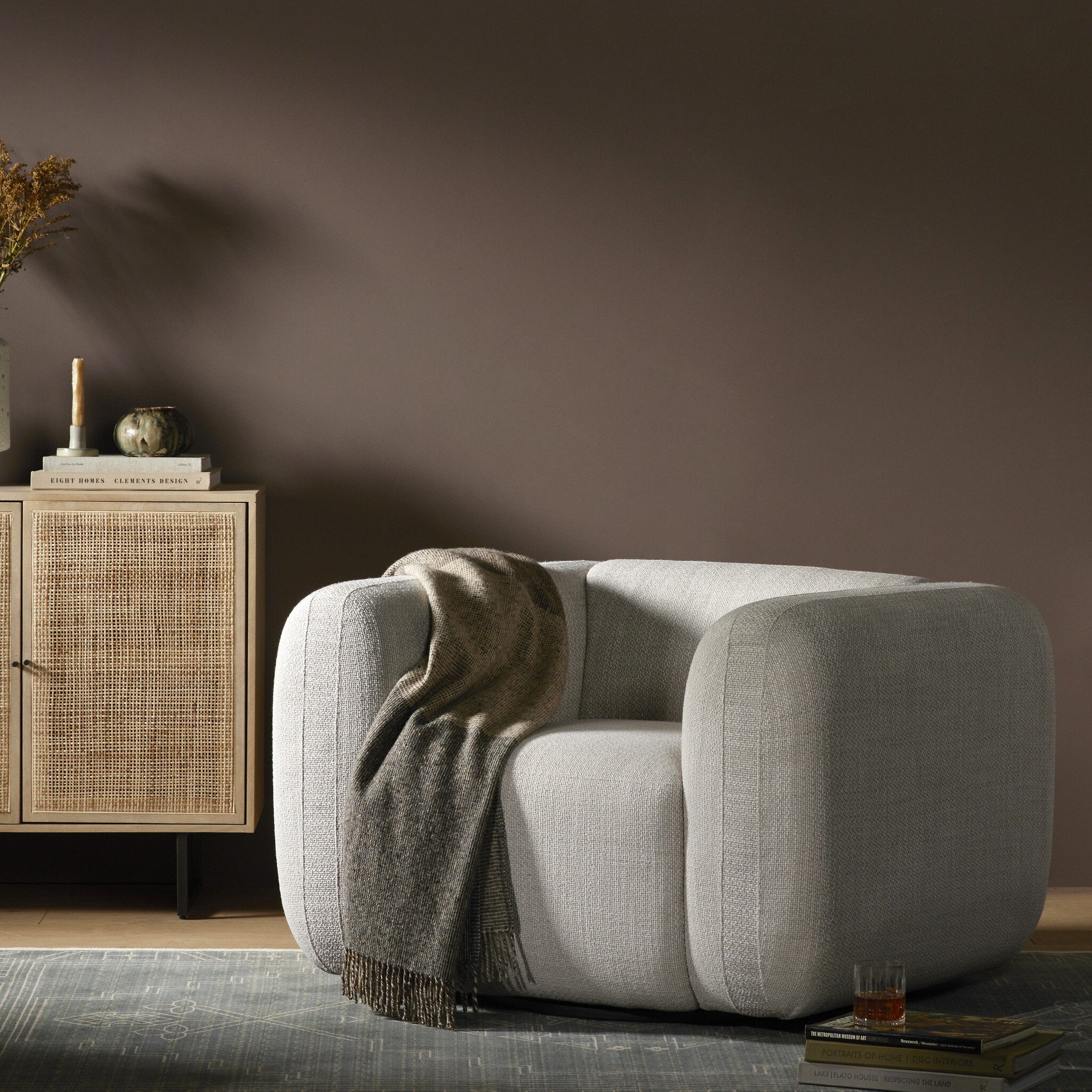 Four Hands Nara Swivel Chair
