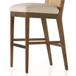 Four Hands Antonia Cane Armless Bar Stool