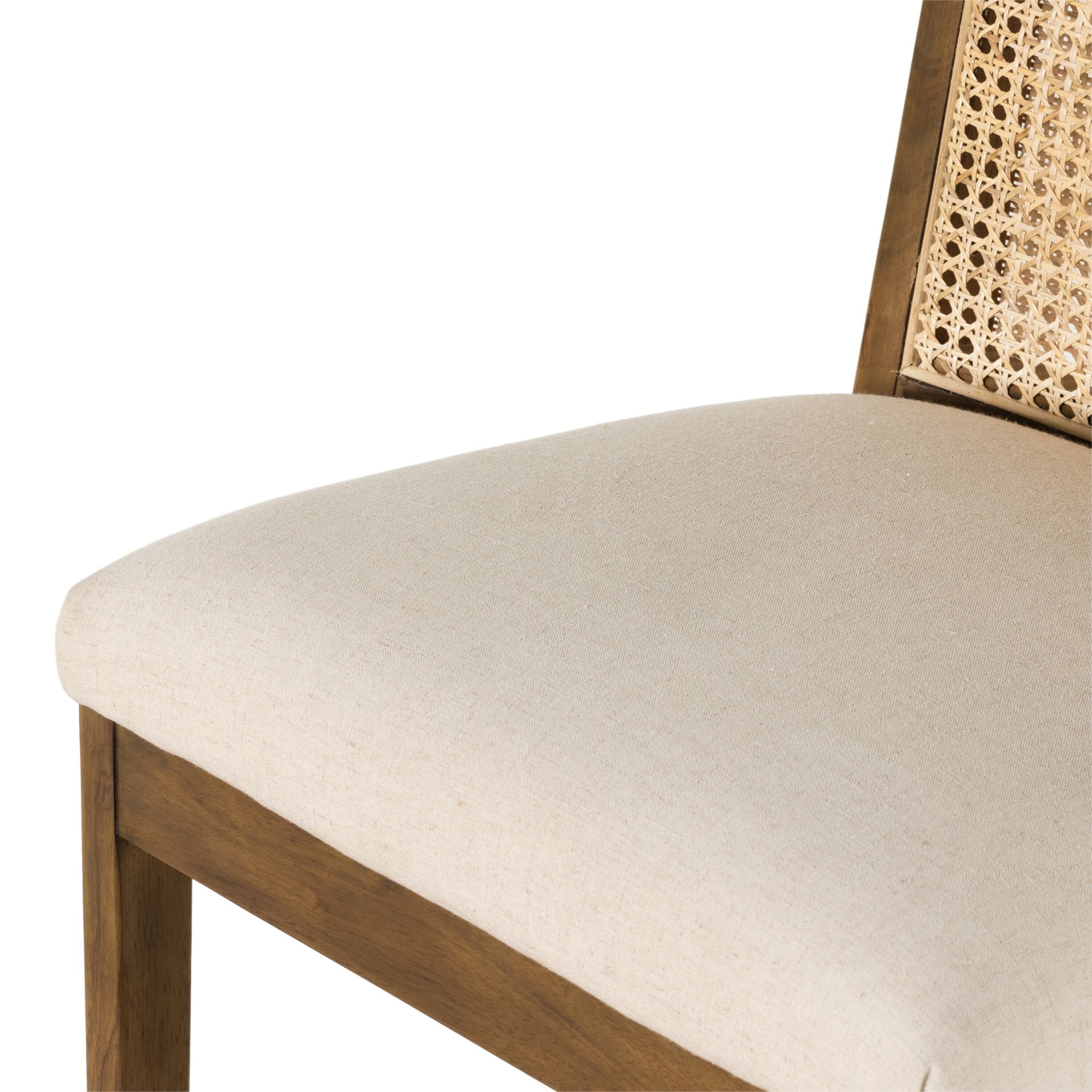 Four Hands Antonia Cane Armless Bar Stool