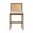 Four Hands Antonia Cane Armless Bar Stool