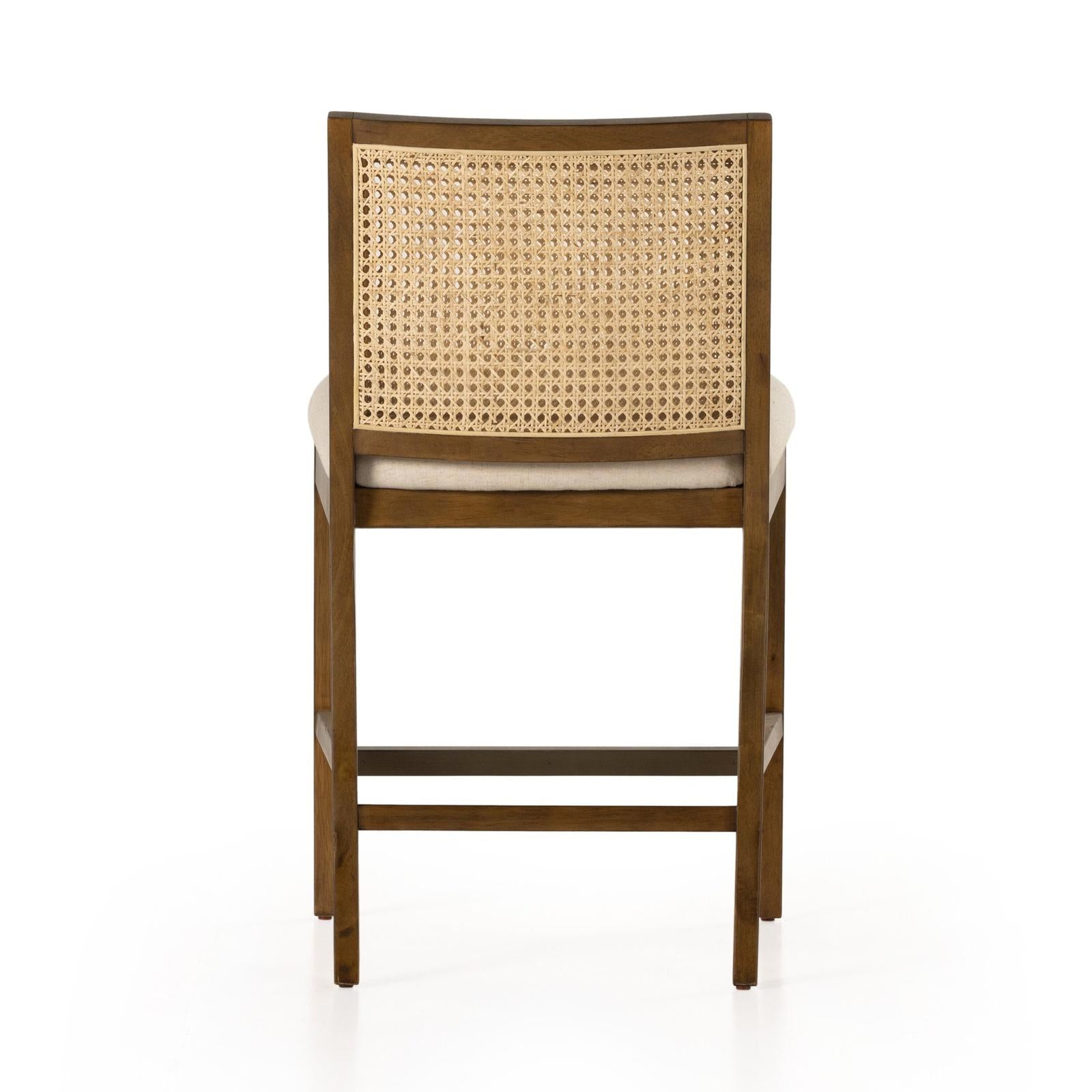 Four Hands Antonia Armless Dining Count Stool