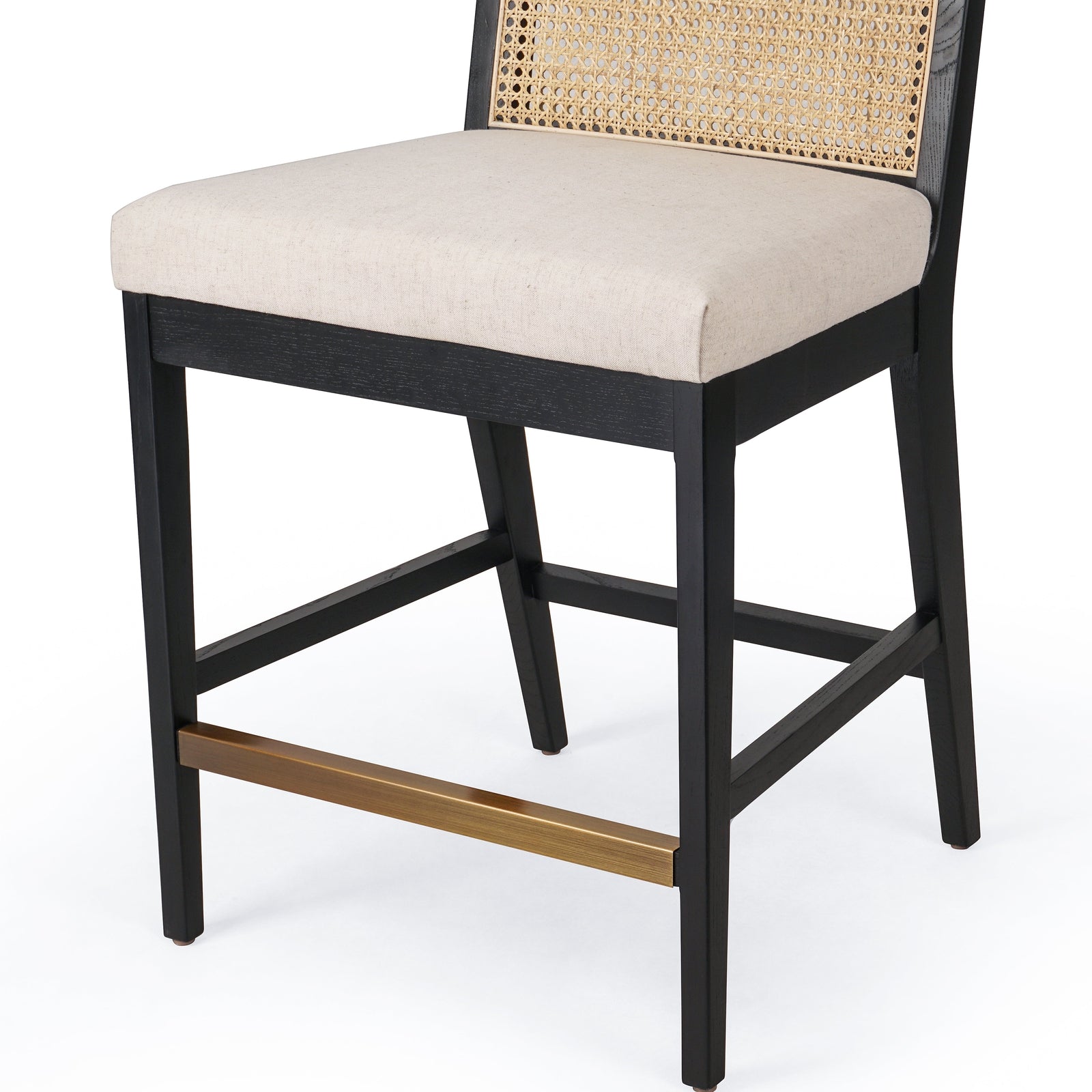 Four Hands Antonia Cane Armless Counter Stool