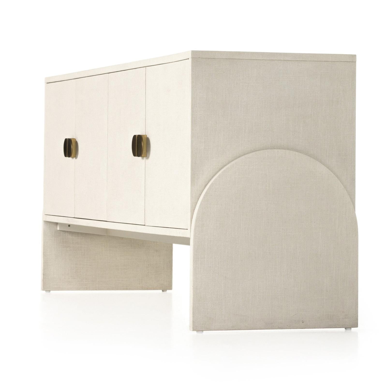 Four Hands Cressida Sideboard Black Linen