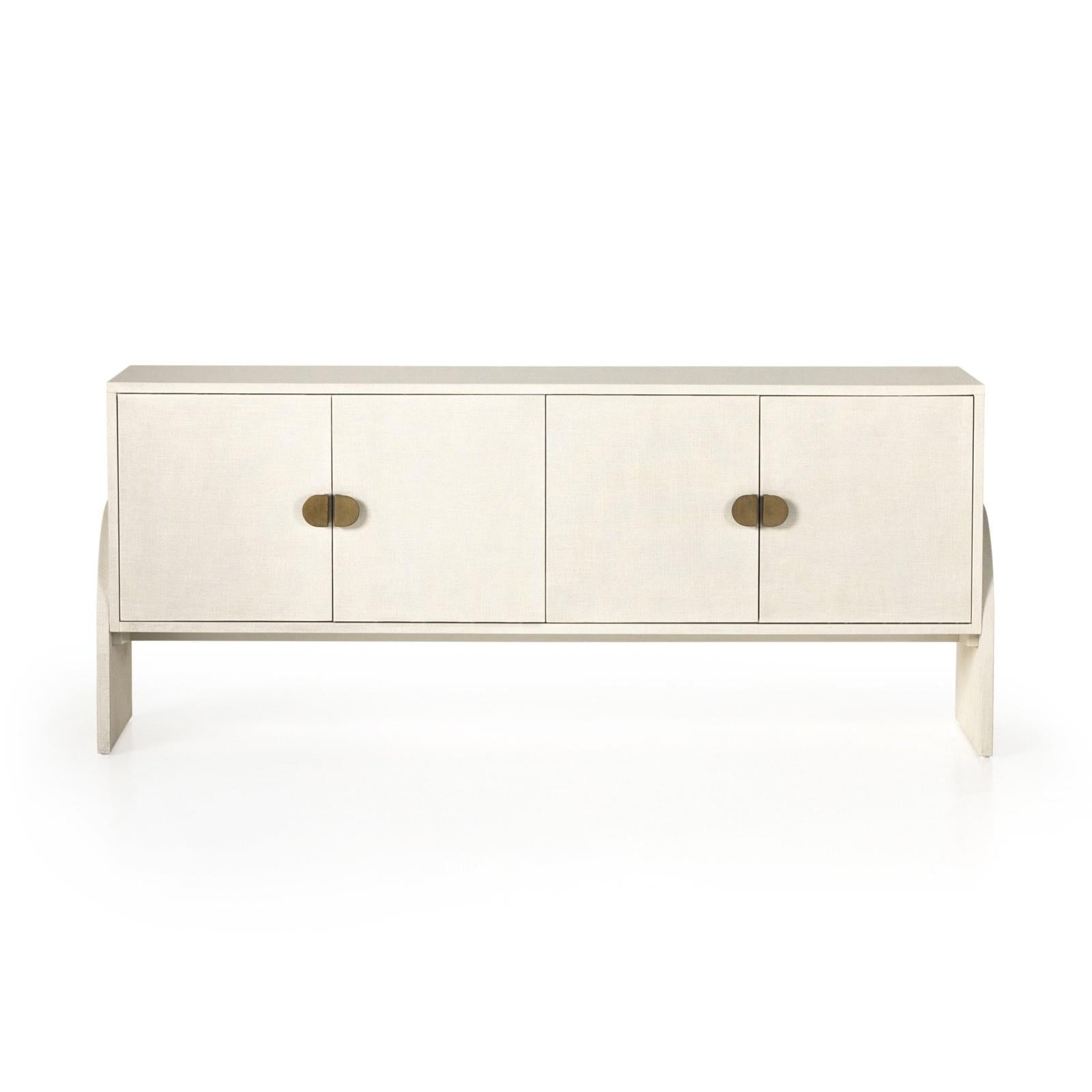 Four Hands Cressida Sideboard Black Linen