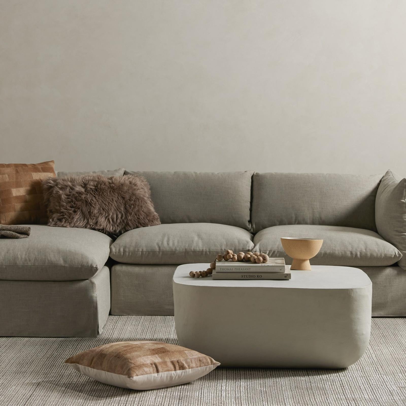 Four Hands Basil Square Coffee Table