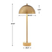 Uttermost Dunham Brass Buffet Lamp