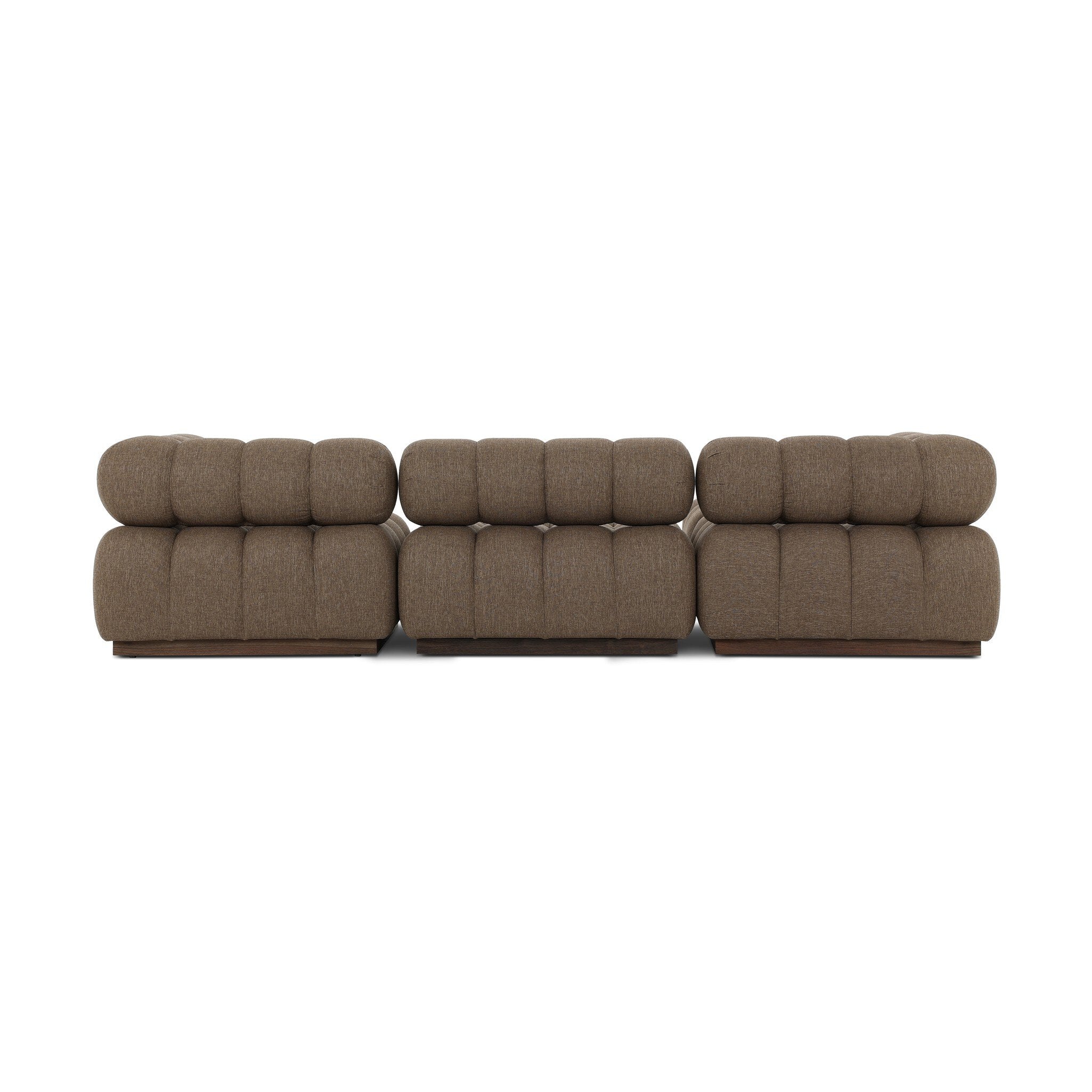 Four Hands Roma Outdoor 3-Piece Sectional with Ottoman