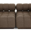 Roma Outdoor 3-Piece Sectional with Ottoman