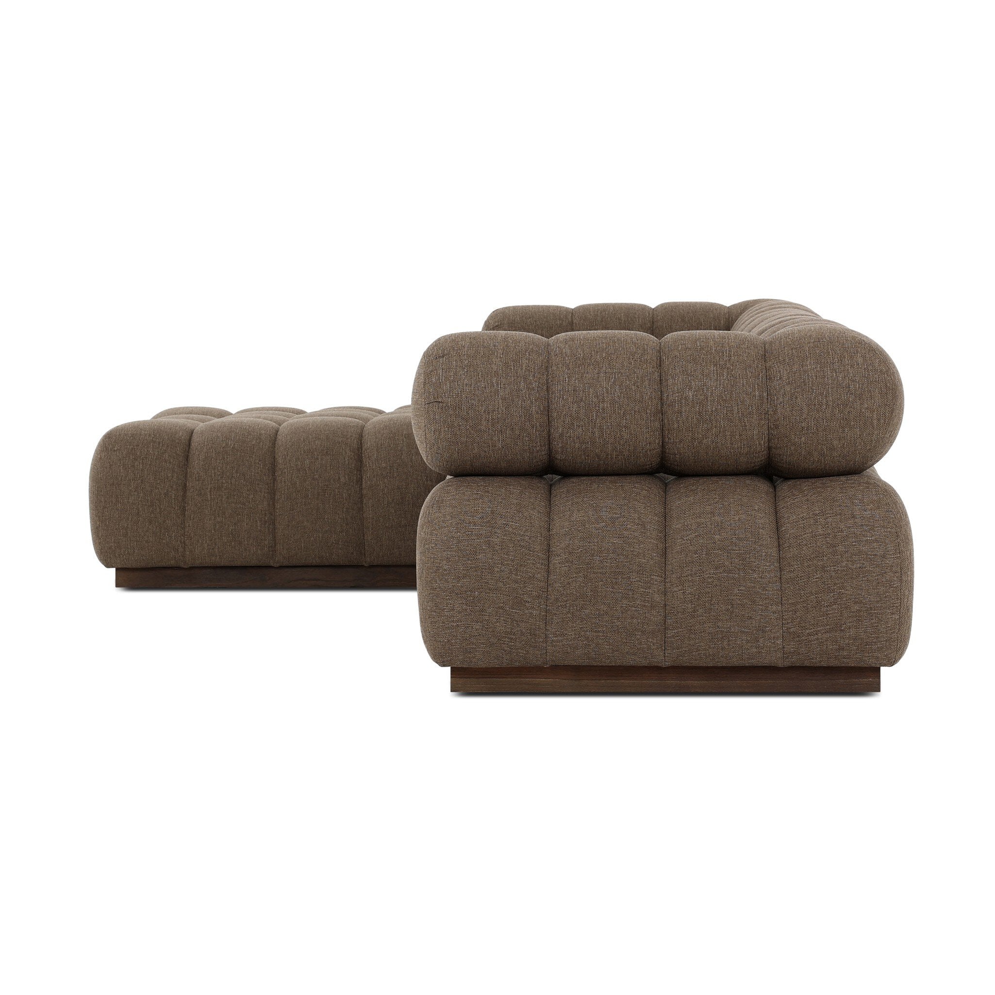 Four Hands Roma Outdoor 3-Piece Sectional with Ottoman