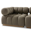 Roma Outdoor 4-Piece Sectional with Ottoman