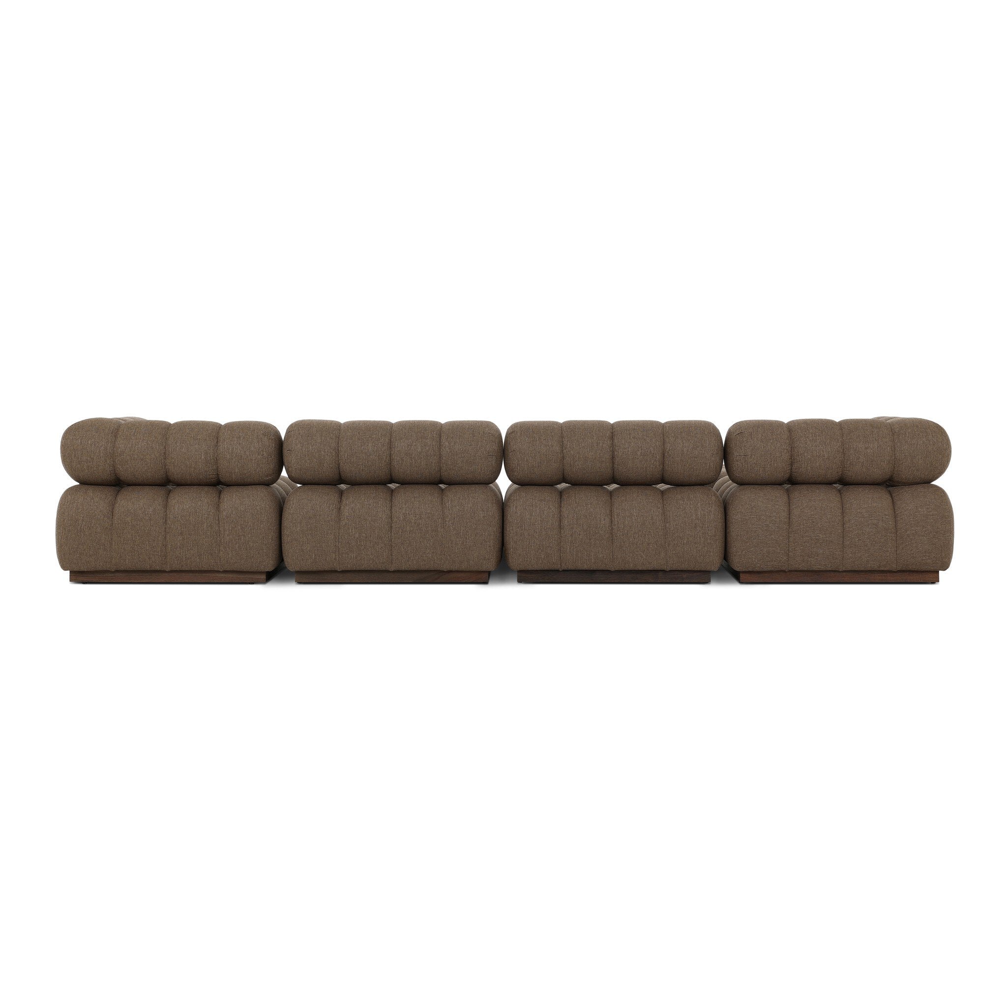 Four Hands Roma Outdoor 4-Piece Sectional with Ottoman