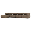 Four Hands Roma Outdoor 4-Piece Sectional with Ottoman