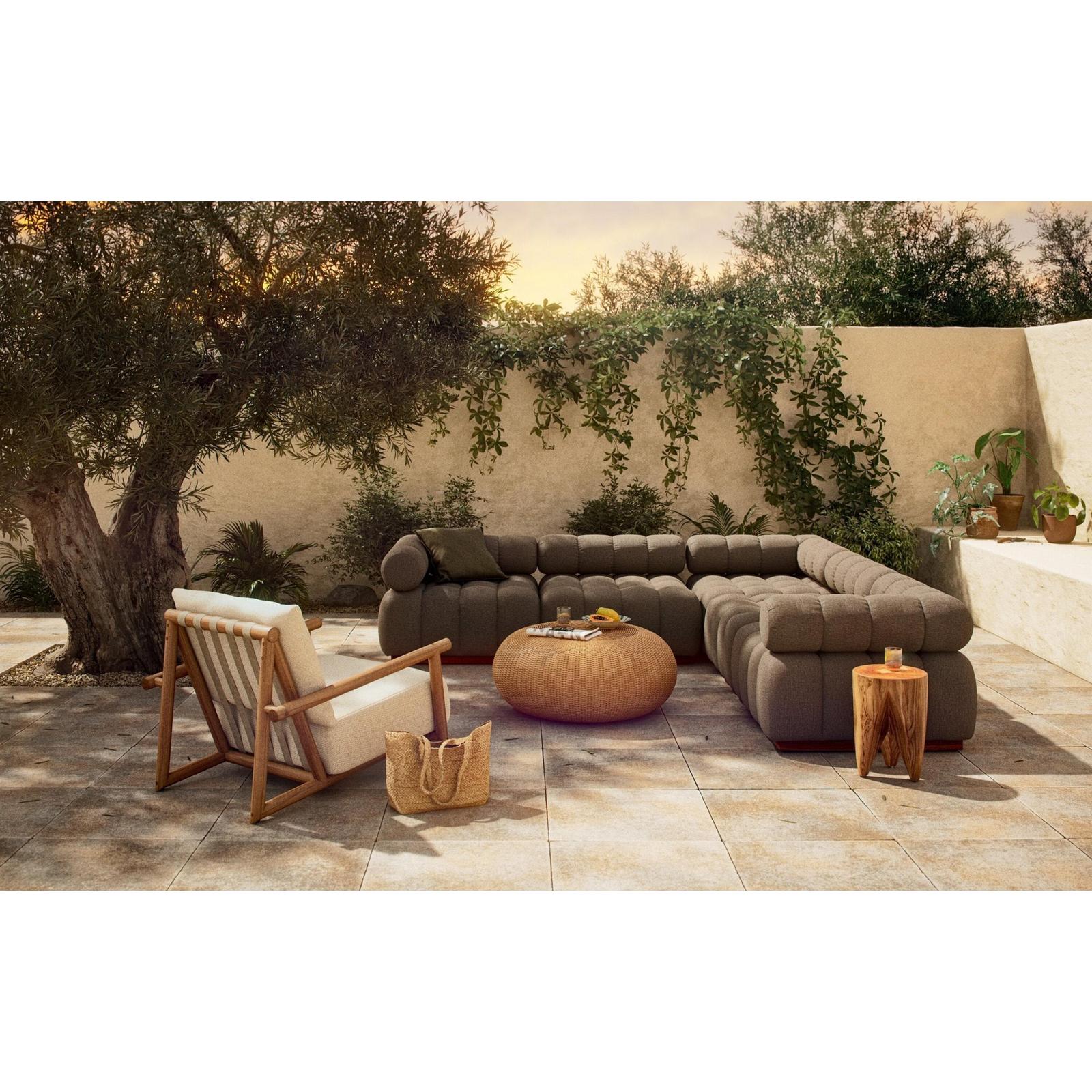 Roma Outdoor 5-Piece Sectional