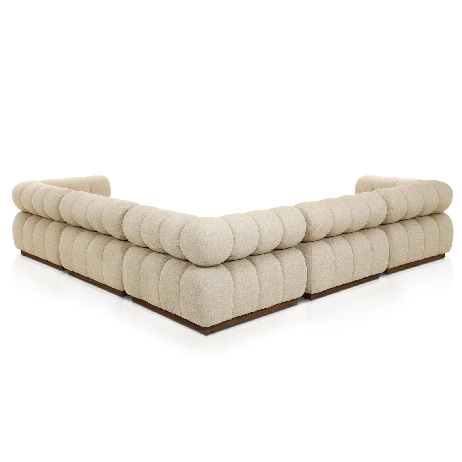Roma Outdoor 5-Piece Sectional