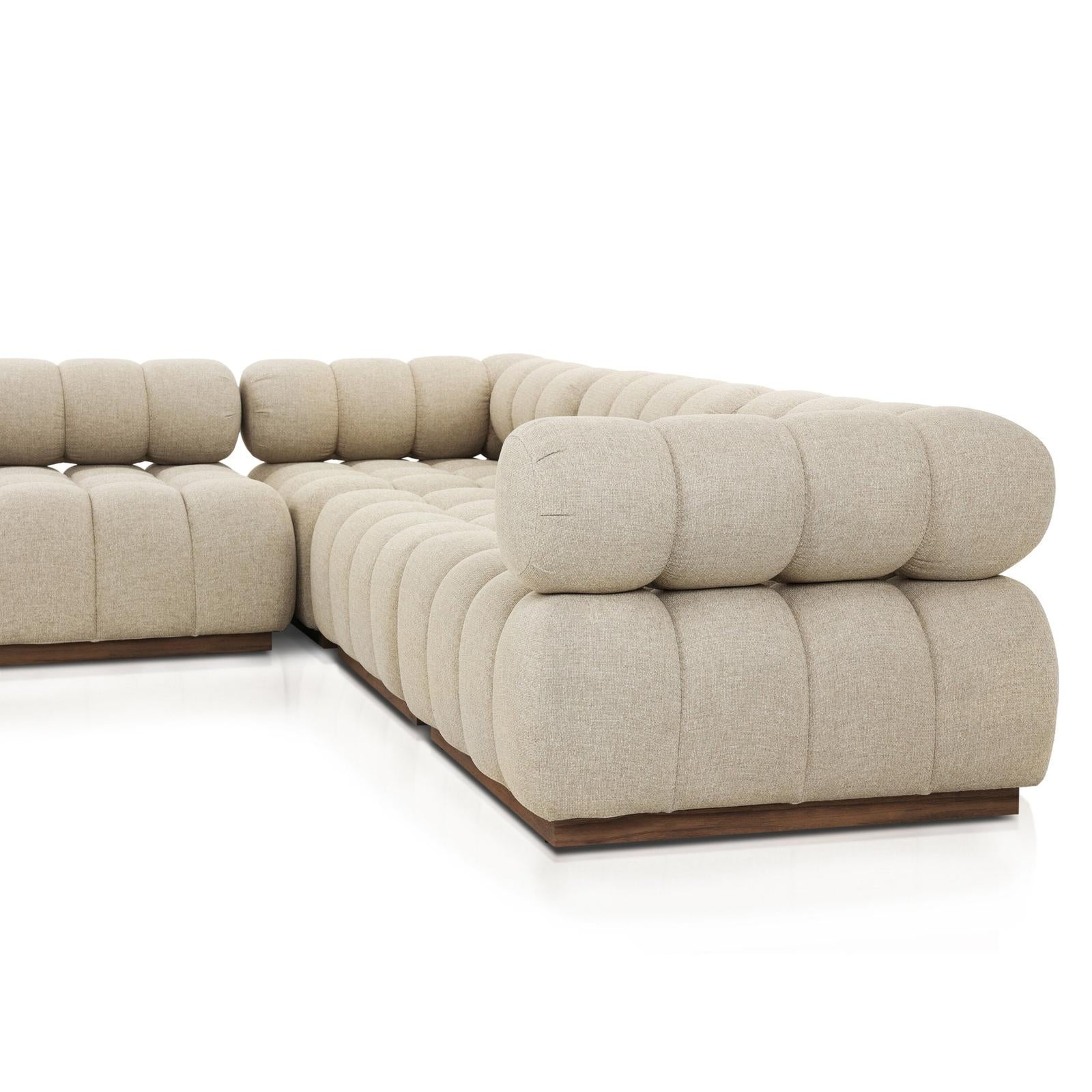 Roma Outdoor 5-Piece Sectional